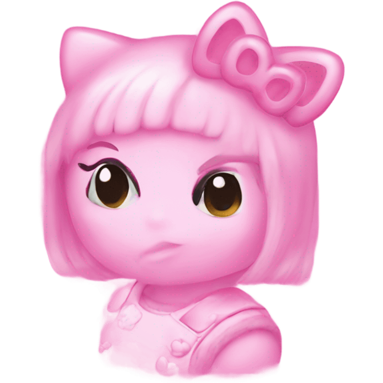 Hello kitty pink aesthetic  emoji