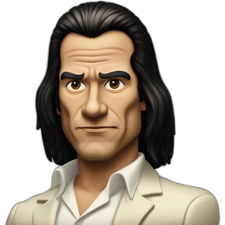 Vincent Vega from Pulp Fiction shrugging emoji