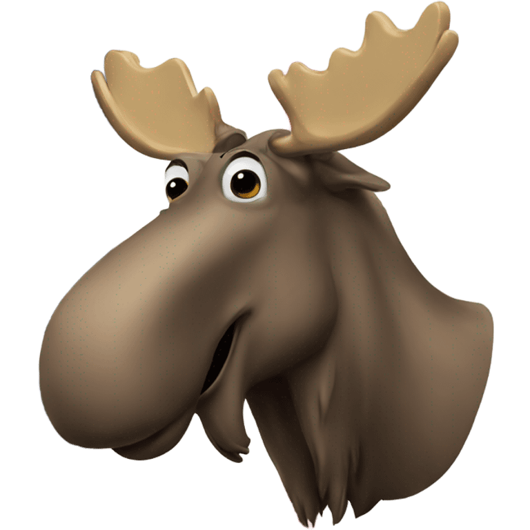 Moose in top gun emoji