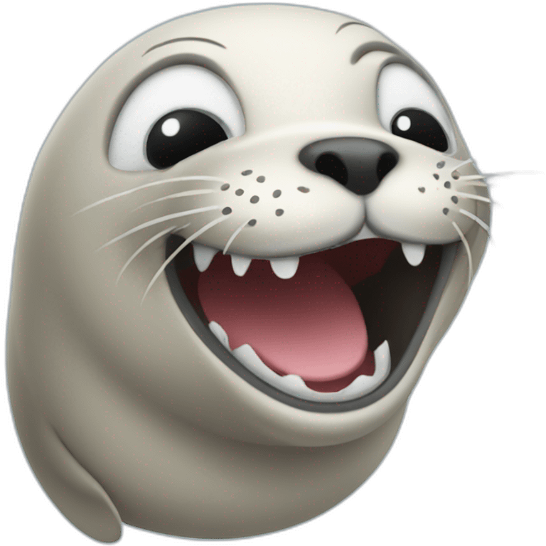 laughing seal emoji