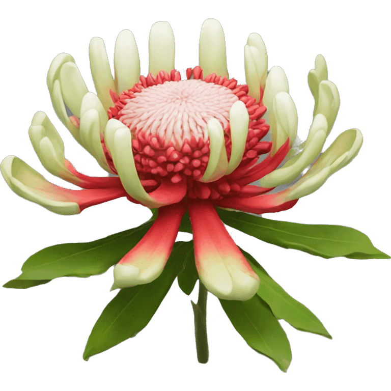 Waratah flower emoji