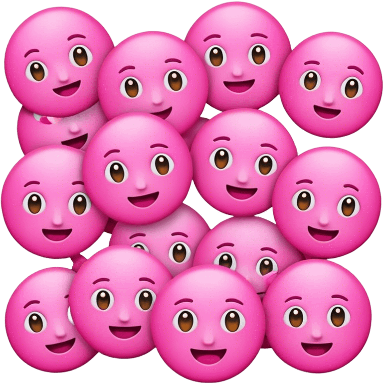 pink emojis emoji