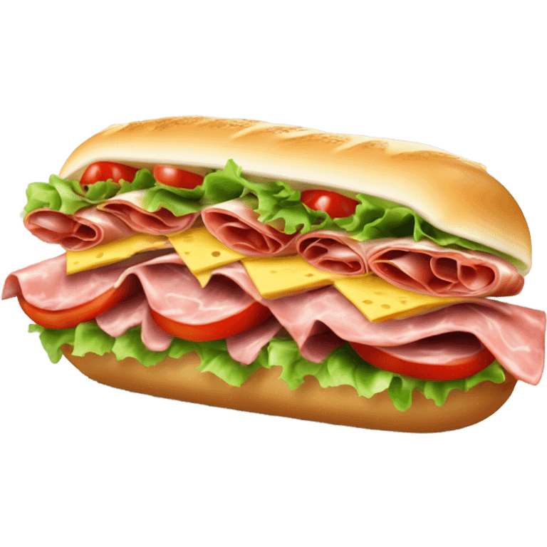 Messy Italian sub emoji