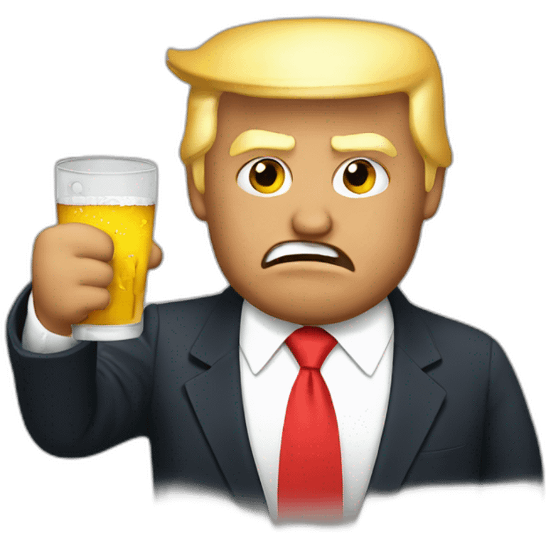 drunk trump emoji