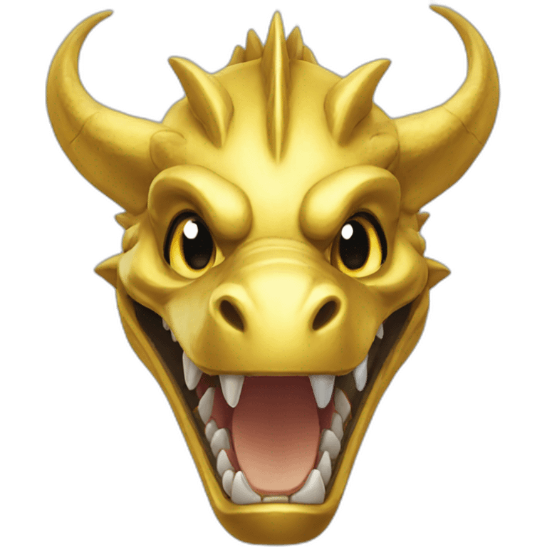 Gold wyvern emoji