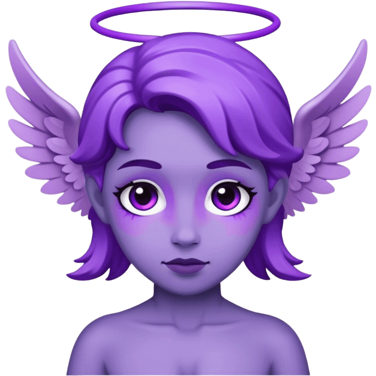 purple angel emoji