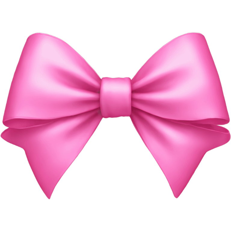 Pink bow emoji