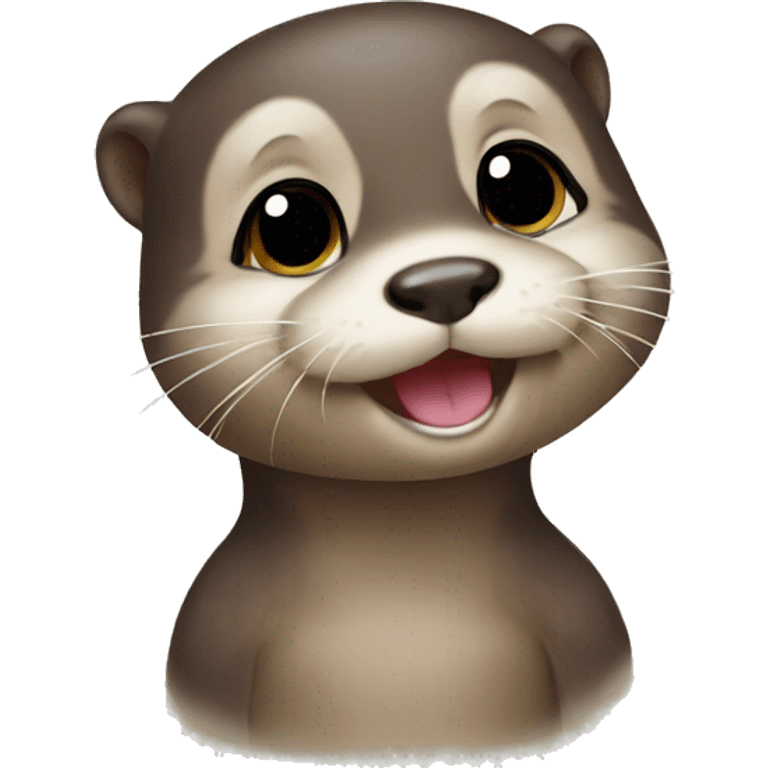 Baby otter emoji