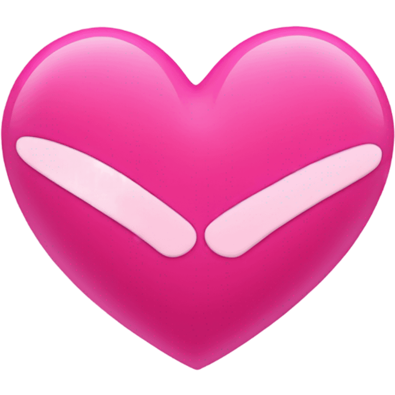 Pink heart emoji