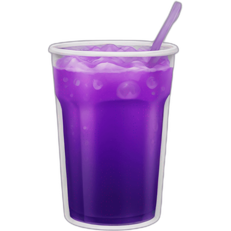 Purple drink  emoji