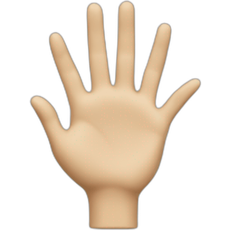 hand wave ring emoji