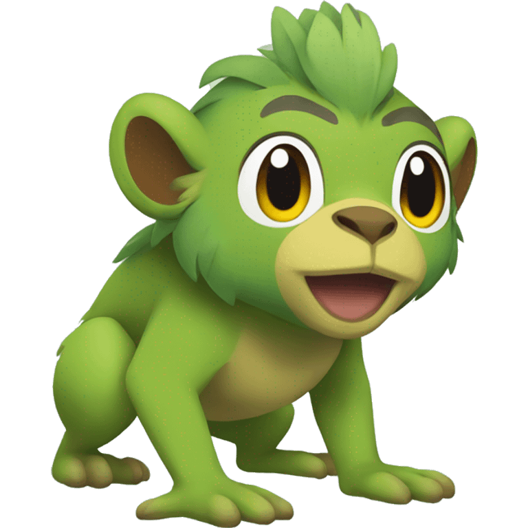 Grookey pokemon emoji