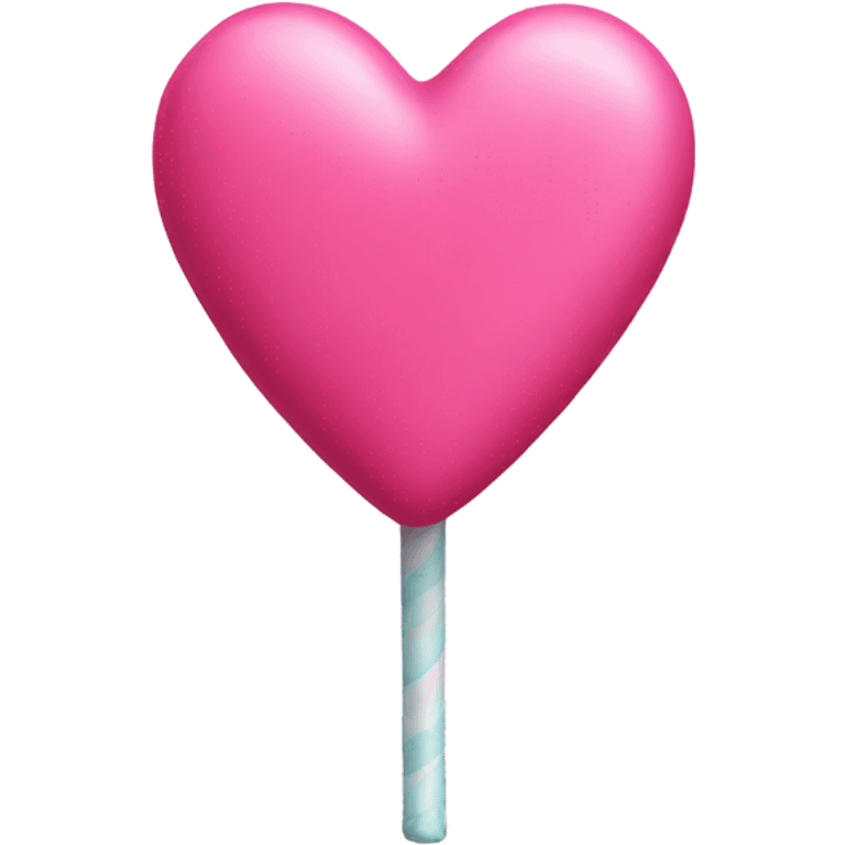 Pink valentines candy emoji