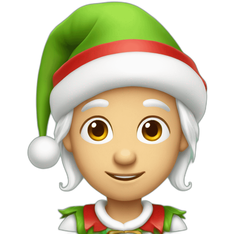 christmas elf emoji