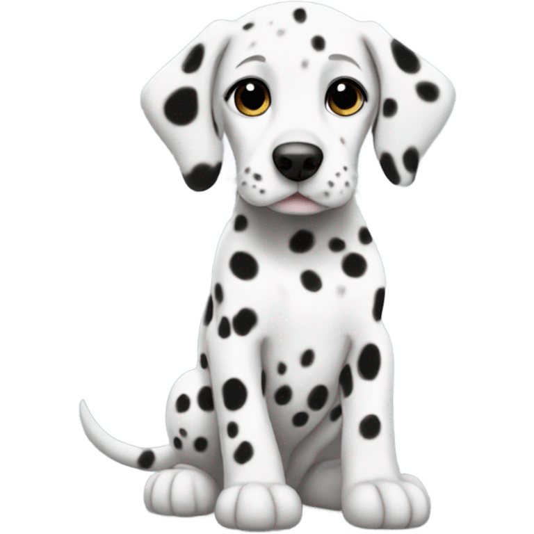 Dalmatian baby thats cute  emoji