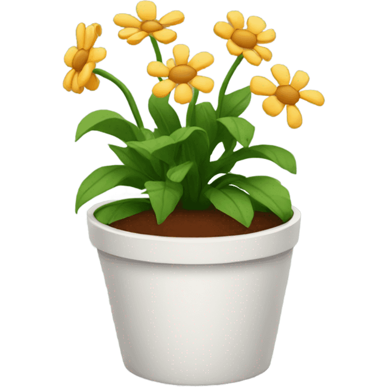 A flowerpot. emoji