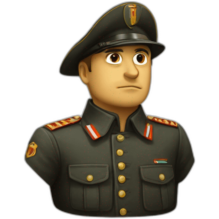 mussolini italy emoji