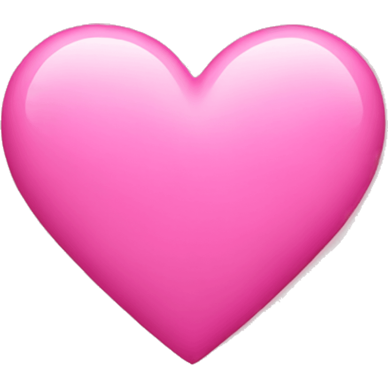 Pink heart emoji