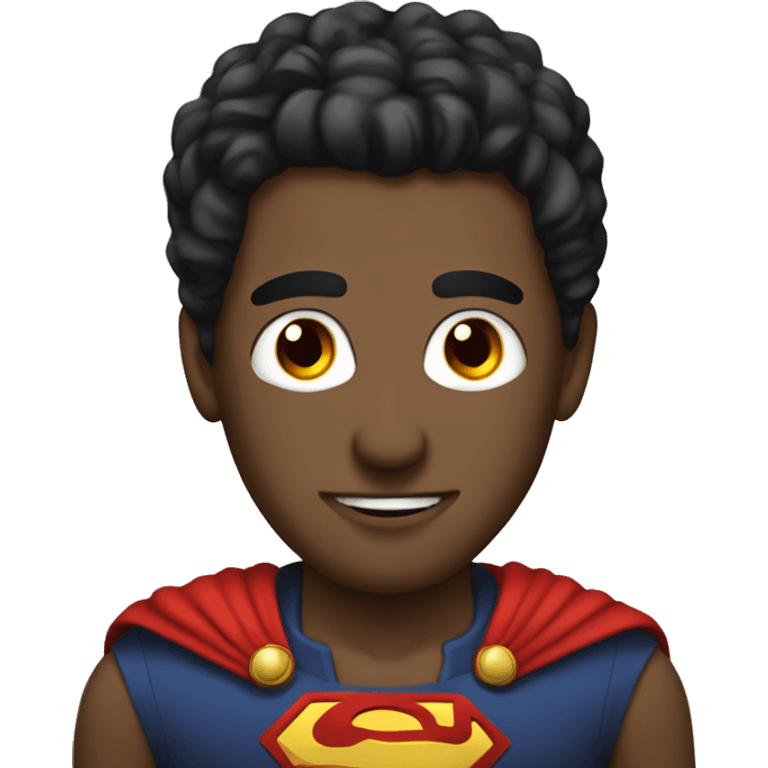 super homelnader from "the boys" series with red eyes  emoji