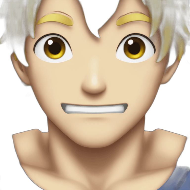 One piece anime emoji