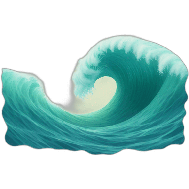 wave emoji