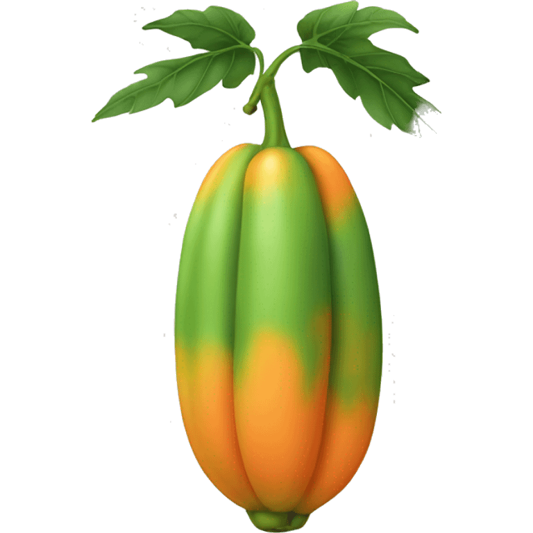 papaya emoji