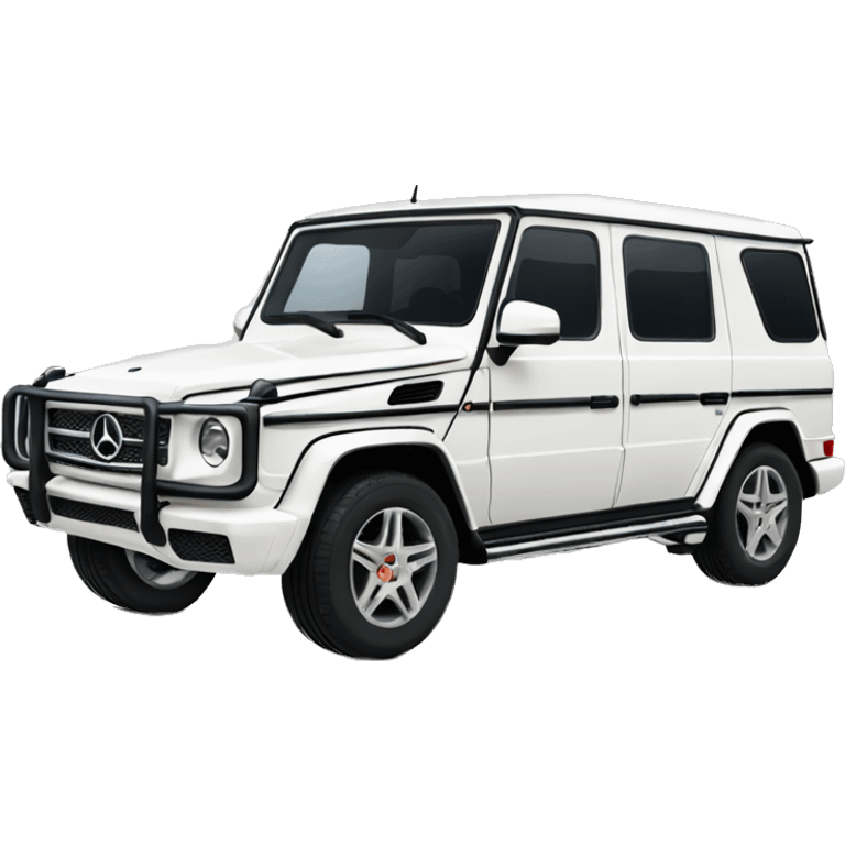 white g wagon  emoji