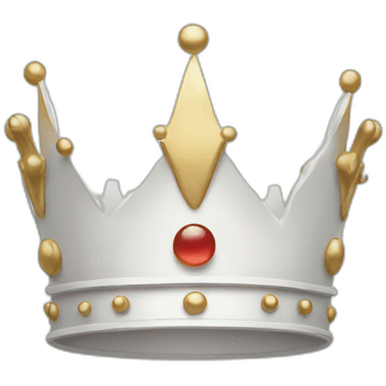 White Crown emoji