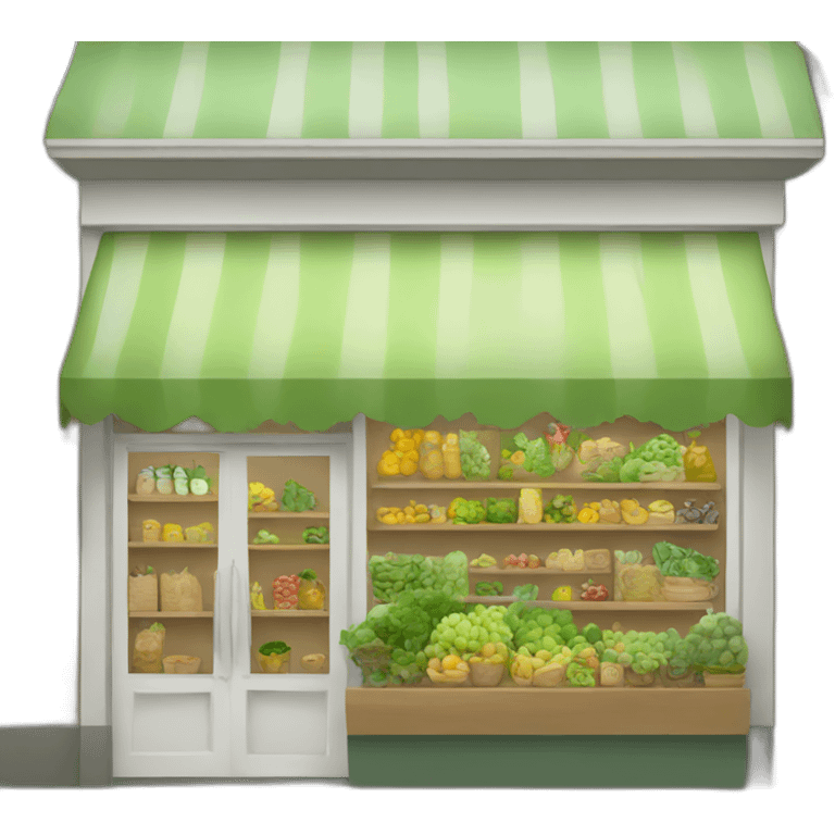 Organic shop emoji