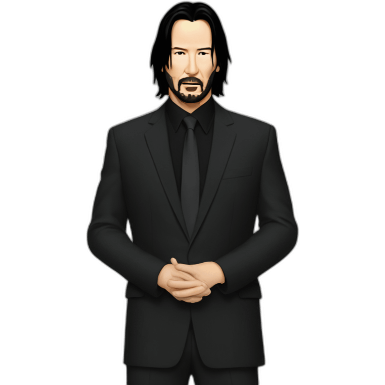 Keanu reeves matrix emoji