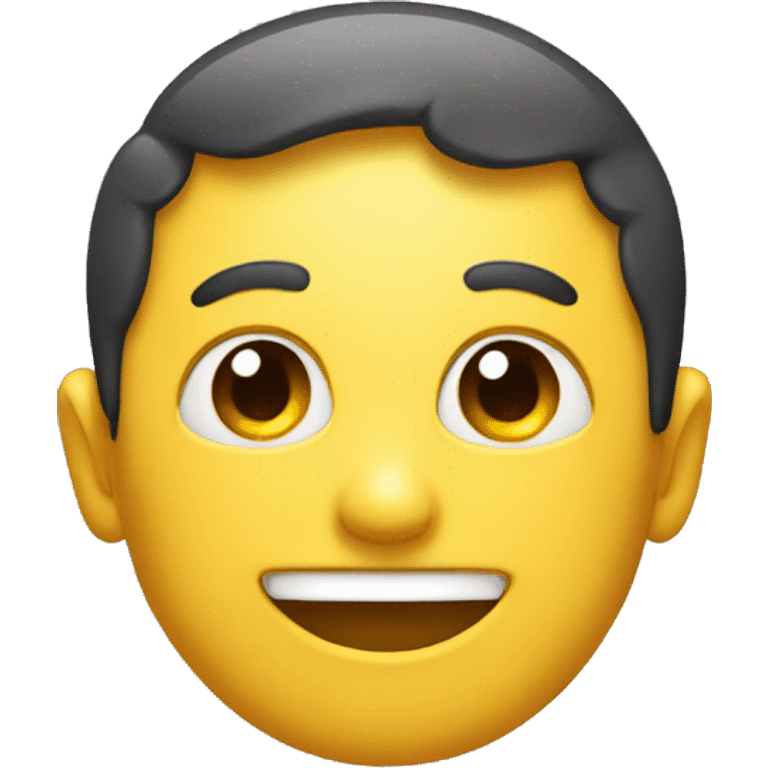 smiling emoji with headst emoji