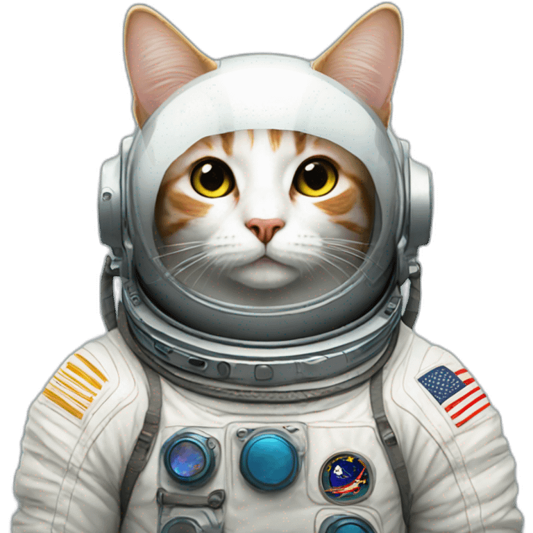 astronaut cat emoji