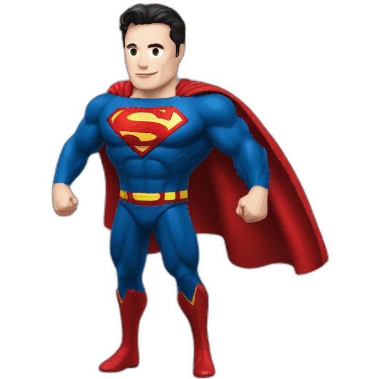 İlon Musk superman emoji