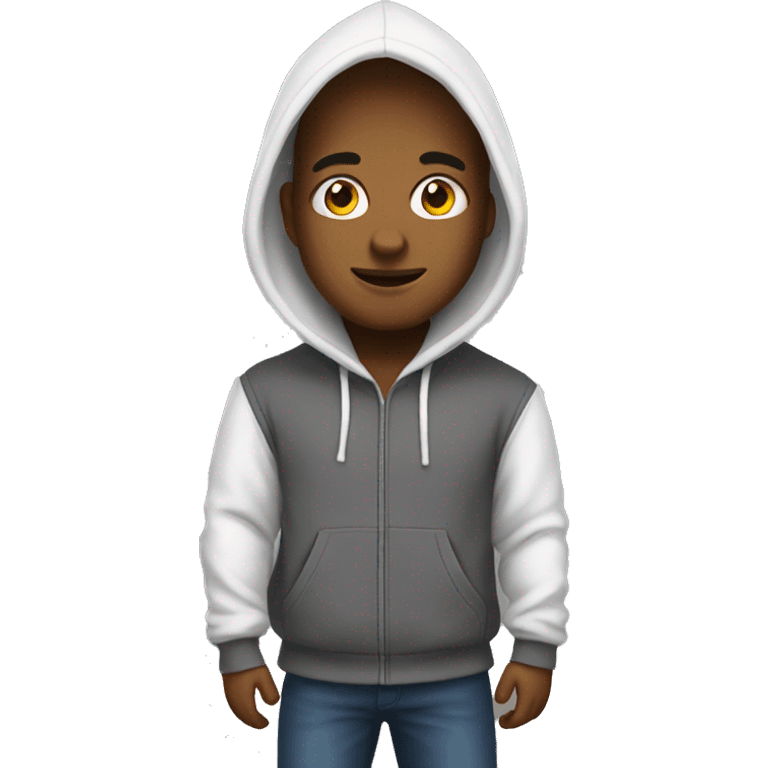 Me in hoodie emoji