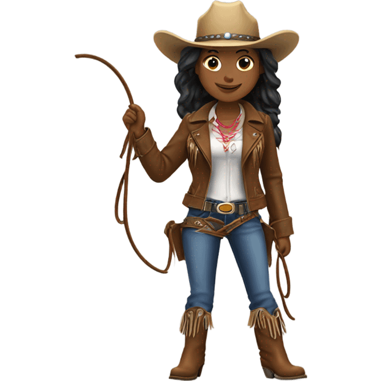 Cowgirl emoji