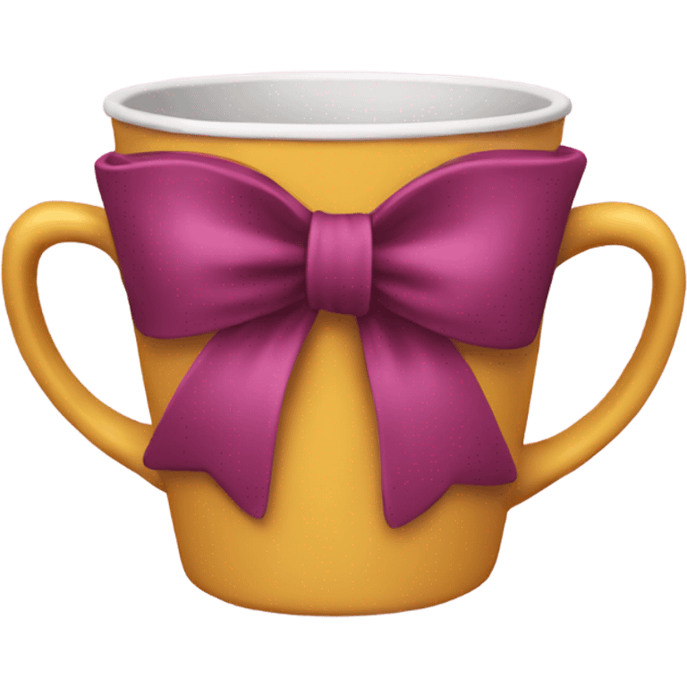 bow cup emoji