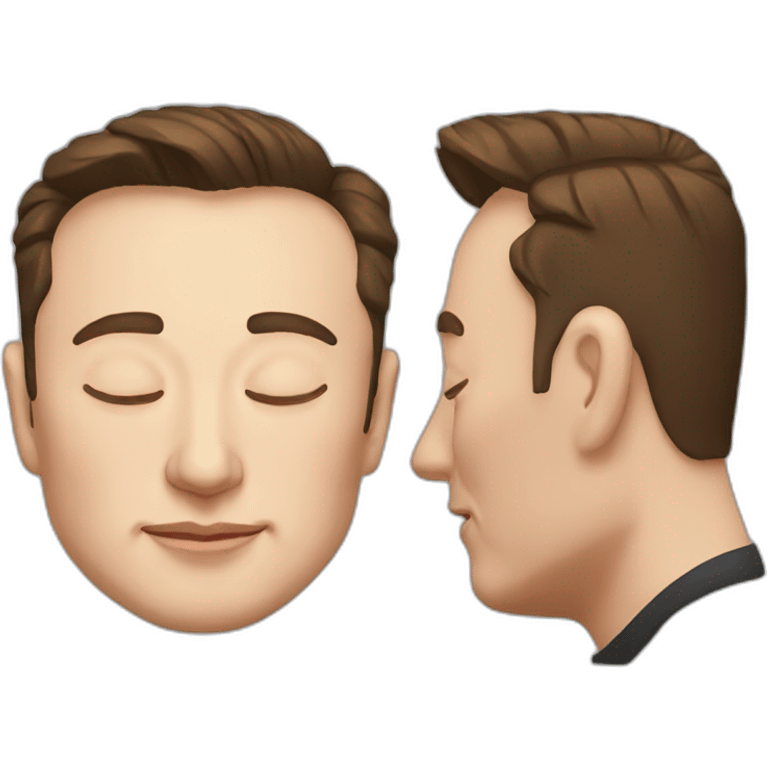 sleeping elon musk emoji