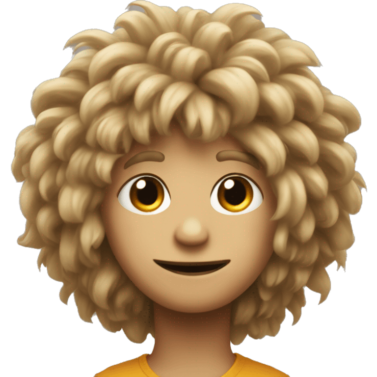 scaled and thick haired creature emoji