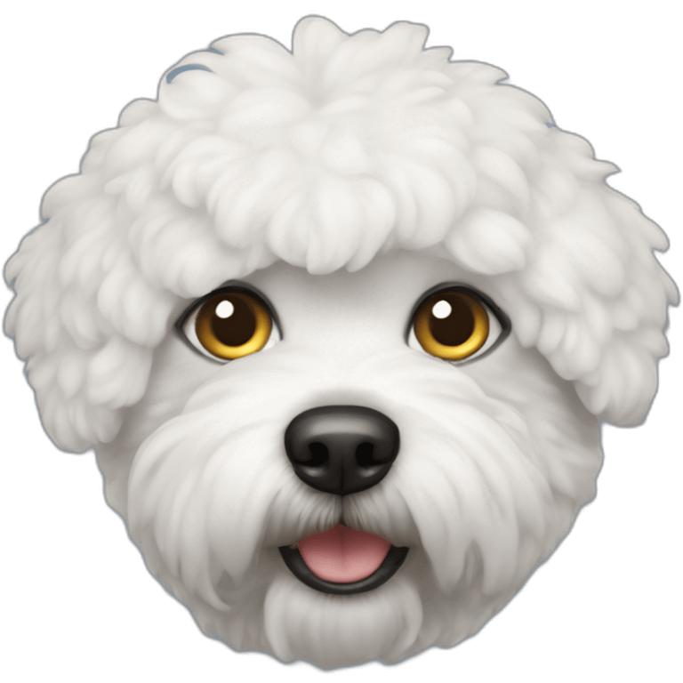 bichon cyclope emoji