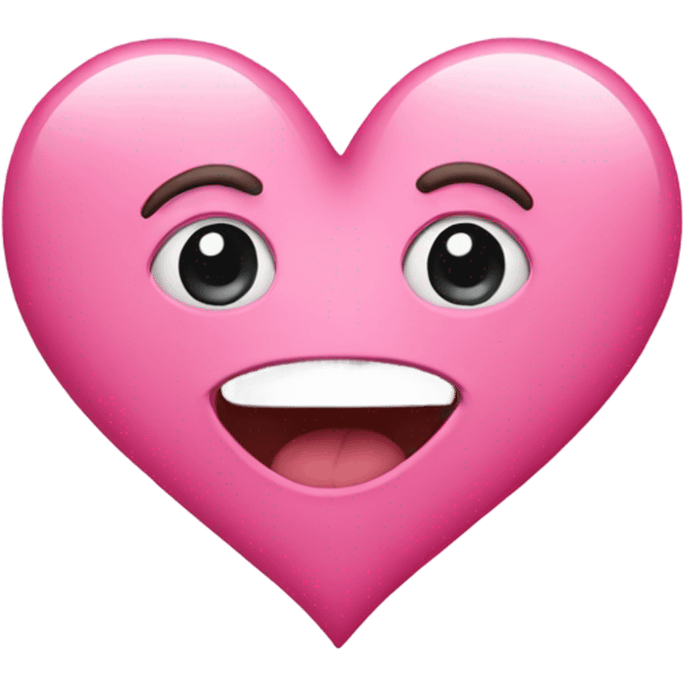 Pink Heart emoji