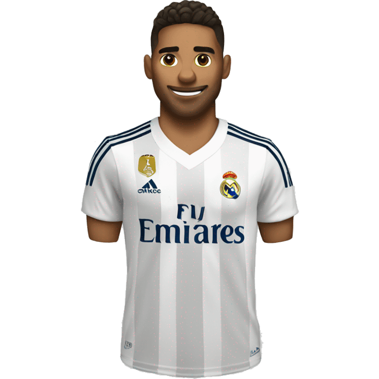 tigre con la camisa del real madrid emoji