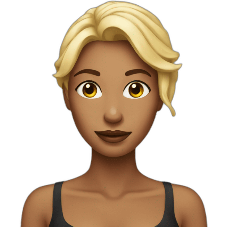 Sexy woman emoji