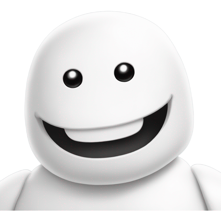 Baymax smile emoji