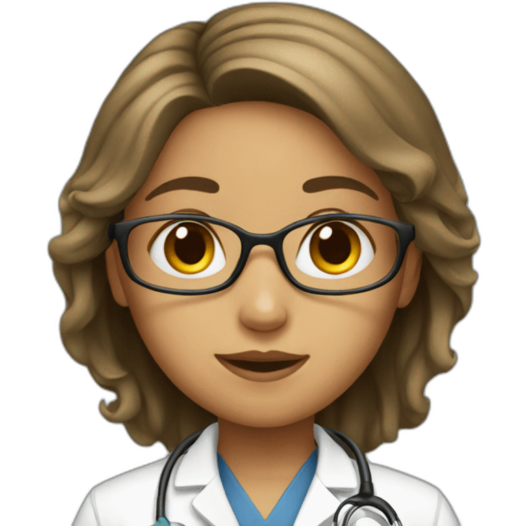 girl doctor emoji