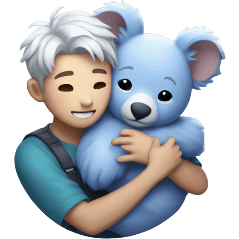 Namjoon with koya emoji