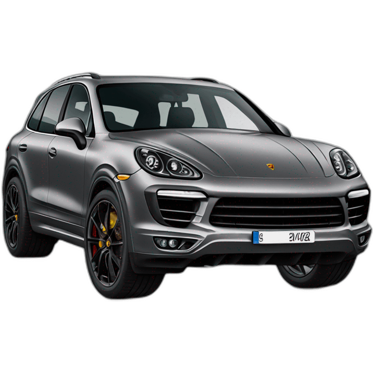 Porsche Cayenne Gris Nardo Tubo GT emoji