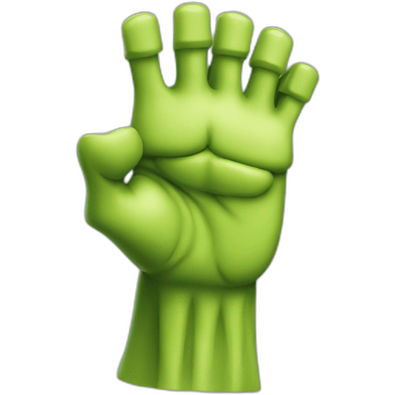 Frankenstein hand giving thumbs up emoji