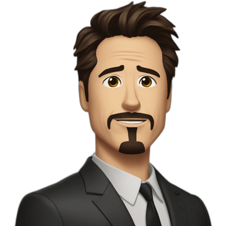 Tony Stark Marvel emoji