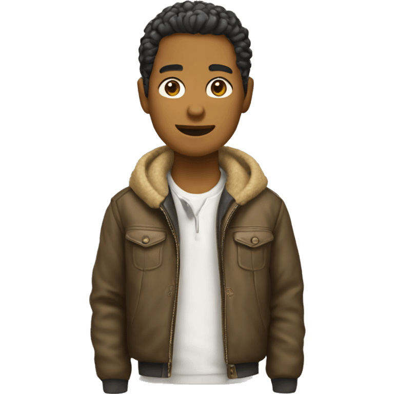 Chiwauwa with jacket emoji