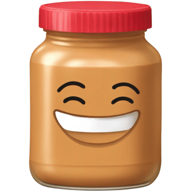 Peanut butter cute emoji